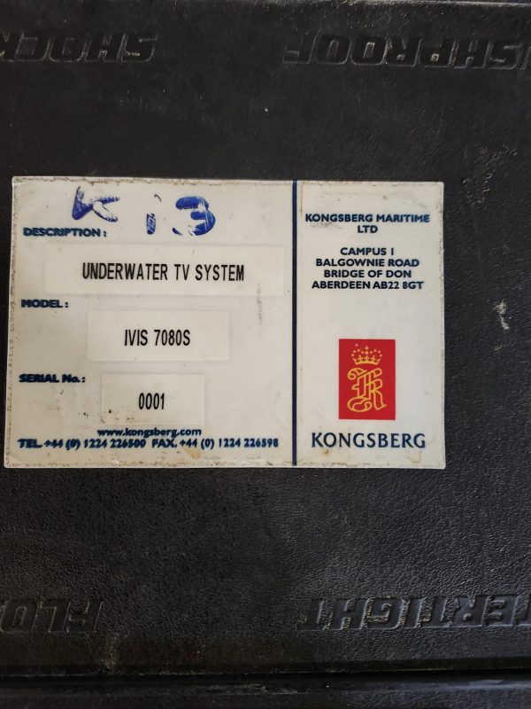 KONGSBERG Underwater Integrated Video Inspection System , IVIS 7080S - Image 4