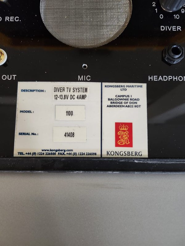 KONGSBERG DIVER TV SYSTEM 1100 - Image 4