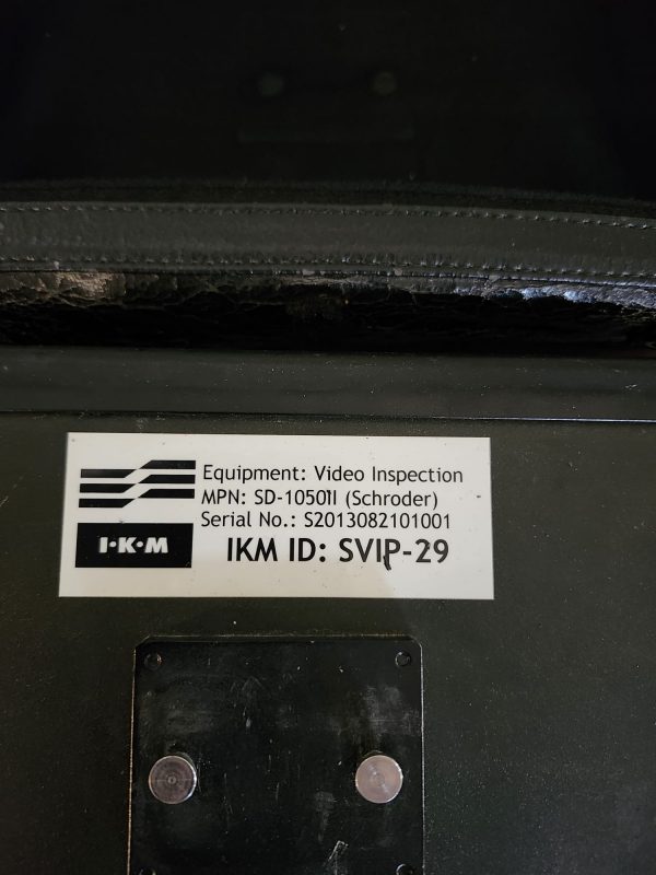 IKM SCHRODER SD-1050II IKM ID: SVIP-29 VIDEO INSPECTION - Image 3