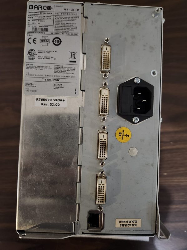 BARCO OVL FRONT END BOX SXGA+ R765970 FEB-DD-08 - Image 3