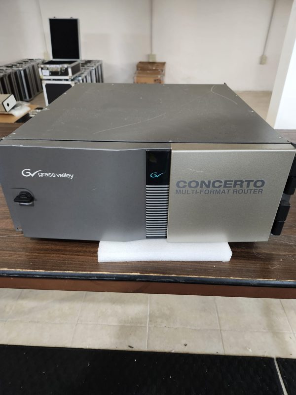 Grass Valley Concerto Multi Format Router 64x64 SD Video
