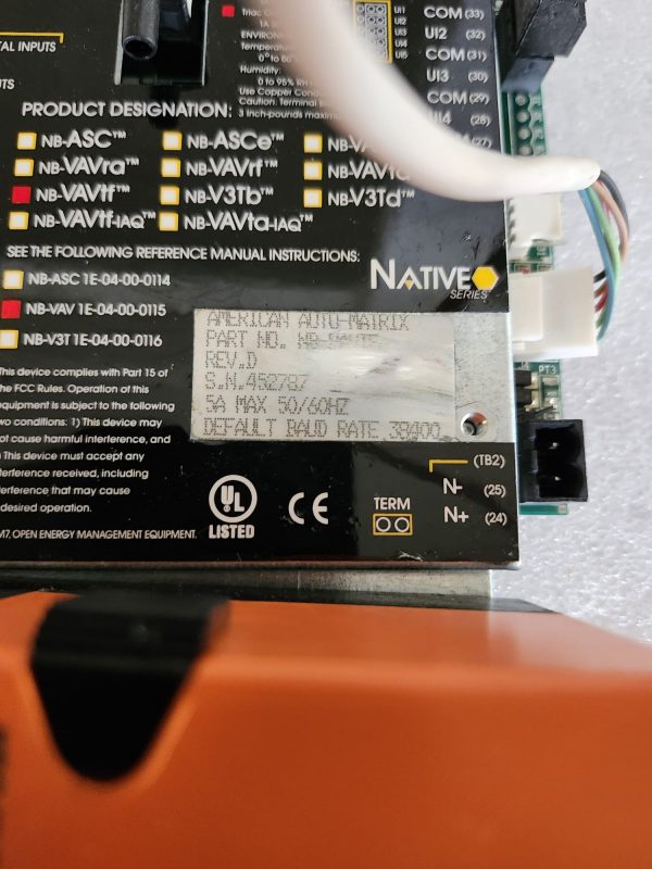 American Auto-Matrix VAVTA Controller - Image 3
