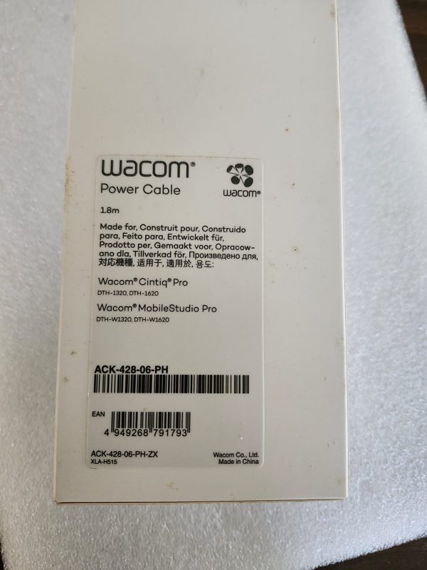 Wacom ACK-428-06-PH Power Cable - Image 3