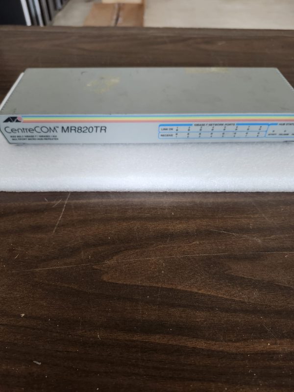 Allied Telesyn AT-MR820TR CentreCOM 8-Port Ethernet External Stackable Hub