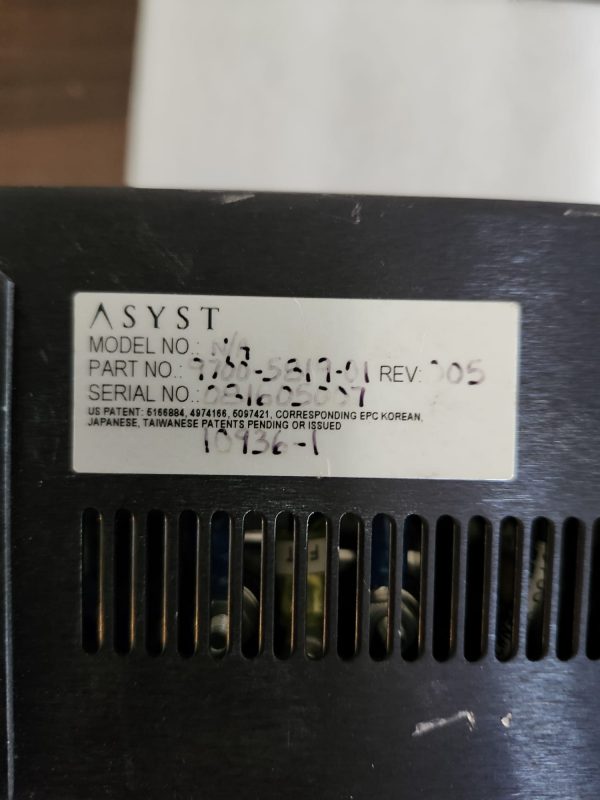Asyst 3 Channel Controller 9700-5819-01 REV.005 - Image 3