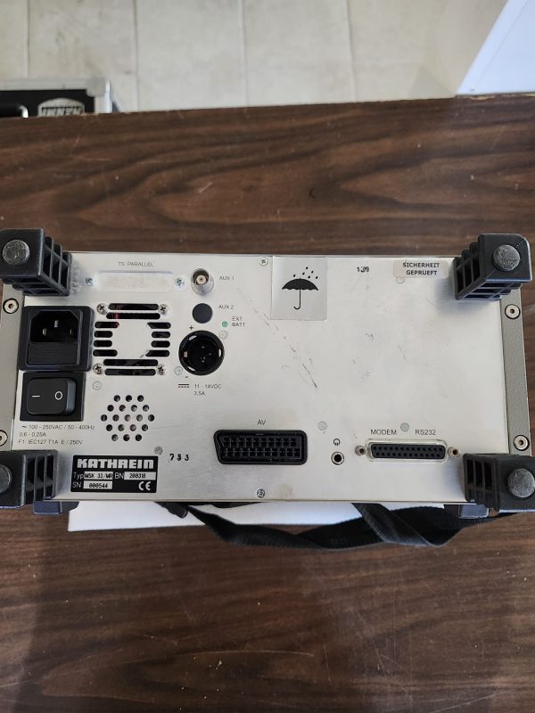 KATHREIN Satellite / TV / Radio Test-Receiver MSK 33 - Image 3