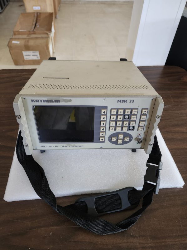 KATHREIN Satellite / TV / Radio Test-Receiver MSK 33
