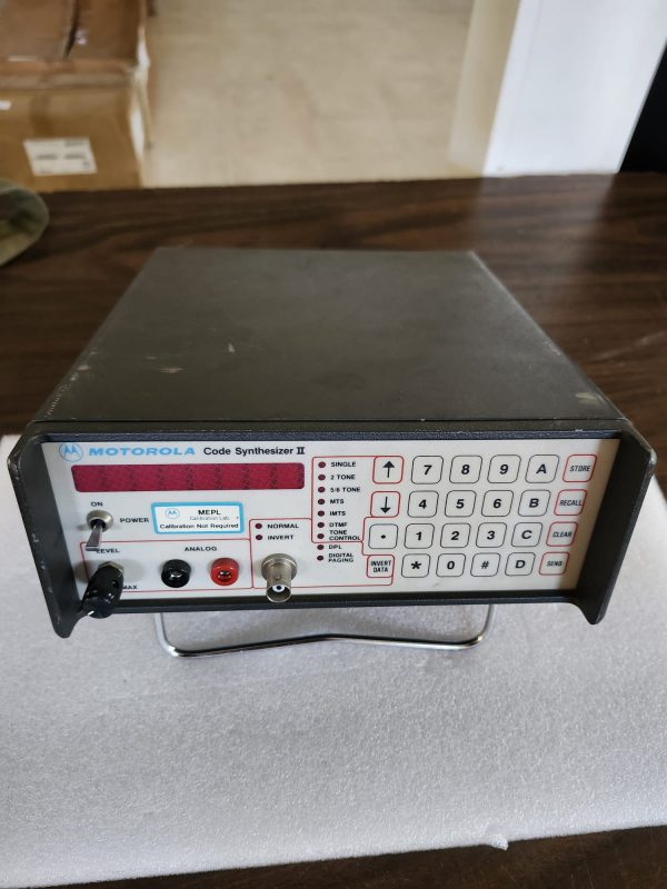 MOTOROLA CODE SYNTHESIZER II-MODEL# R1151A - Image 2