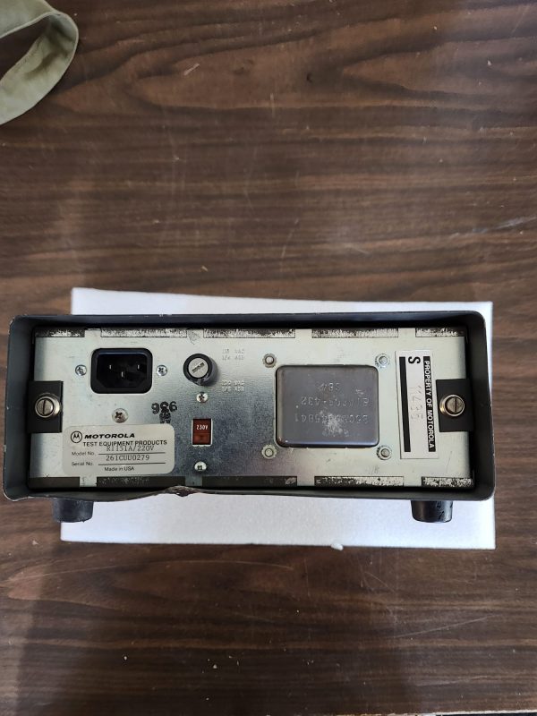 MOTOROLA CODE SYNTHESIZER II-MODEL# R1151A - Image 3
