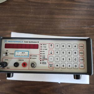 MOTOROLA CODE SYNTHESIZER II-MODEL# R1151A