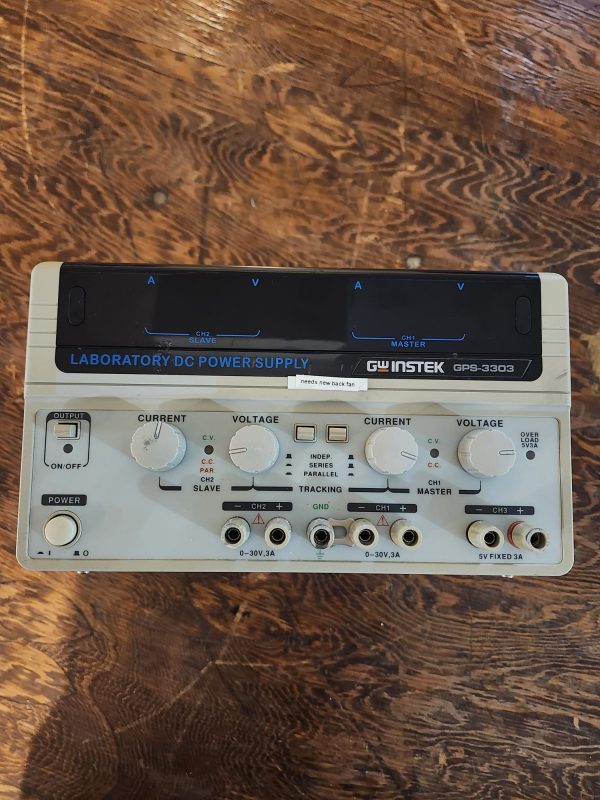 GW Instek GPS-3303  3- Ch. Programmable Linear DC Power Supplies 195W - Image 2