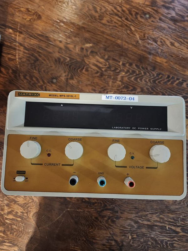 MATRIX MPS-3010L-1 DC POWER SUPPLY - Image 2