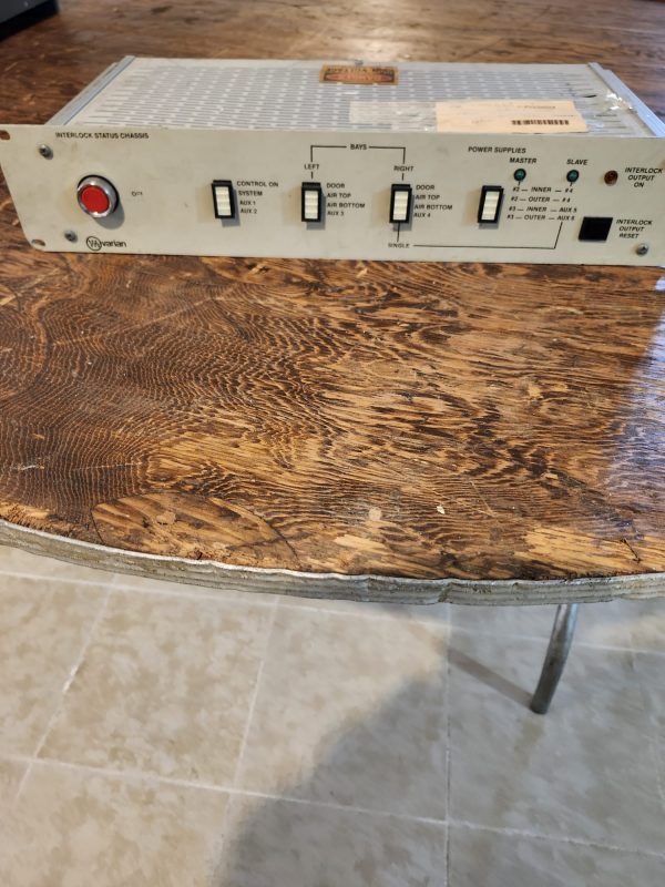 VARIAN INTERLOCK STATUS CHASSIS