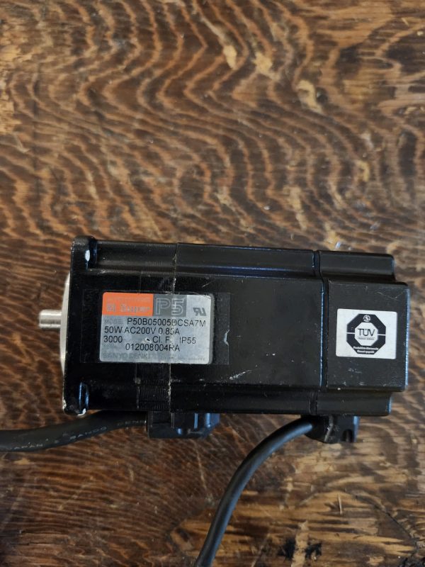 SANYO DENKI P50B05005DCSA7M AC Servo Motor BL Super P5 - Image 3