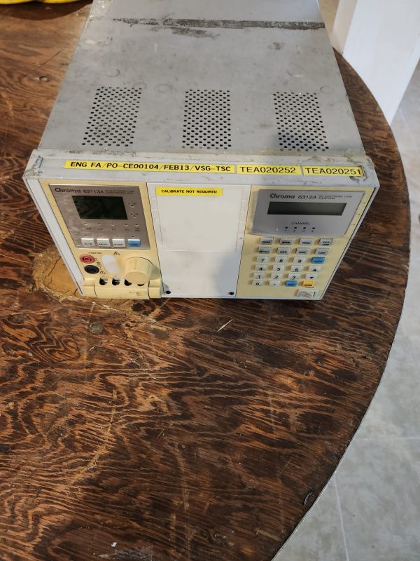 Chroma 6312A+Chroma 63113A, DC Electronic Load - Image 2