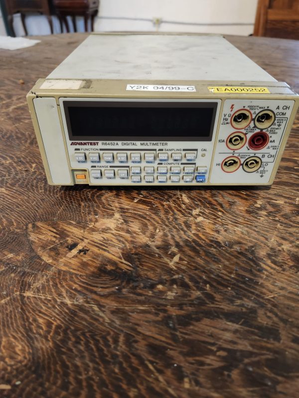 Advantest R6452A Digital Multimeter - Image 2