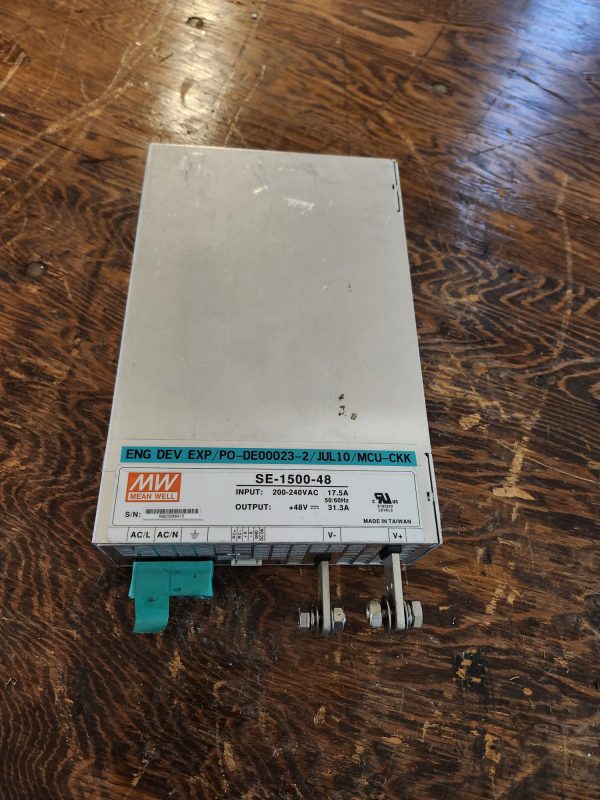 MEAN WELL  SE-1500-48  POWER SUPPLY - Image 2