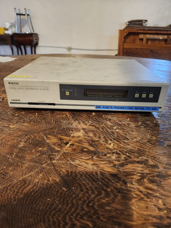Astro Design VG859B Digital Video Generator HDMI DVI D5