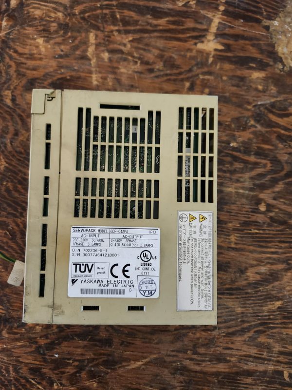 YASKAWA SGDP-04APA 200-230V SERVOPACK - Image 3