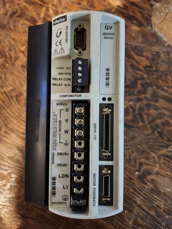 Parker RS-232/485 Gemini Servo GV-U3/6/12 Compumotor