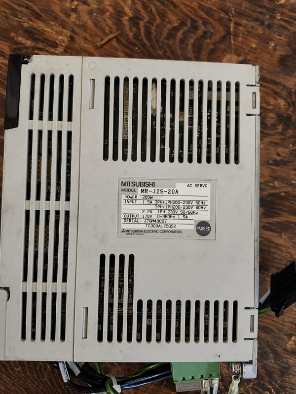 Mitsubishi Servo Motor Amplifier Drive MR-J2S-20A - Image 3
