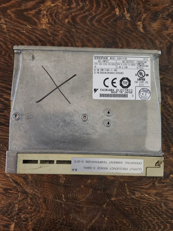 Yaskawa SGDH-01BE Servo Motor Drive 3PH 0-115V 0-300Hz - Image 3
