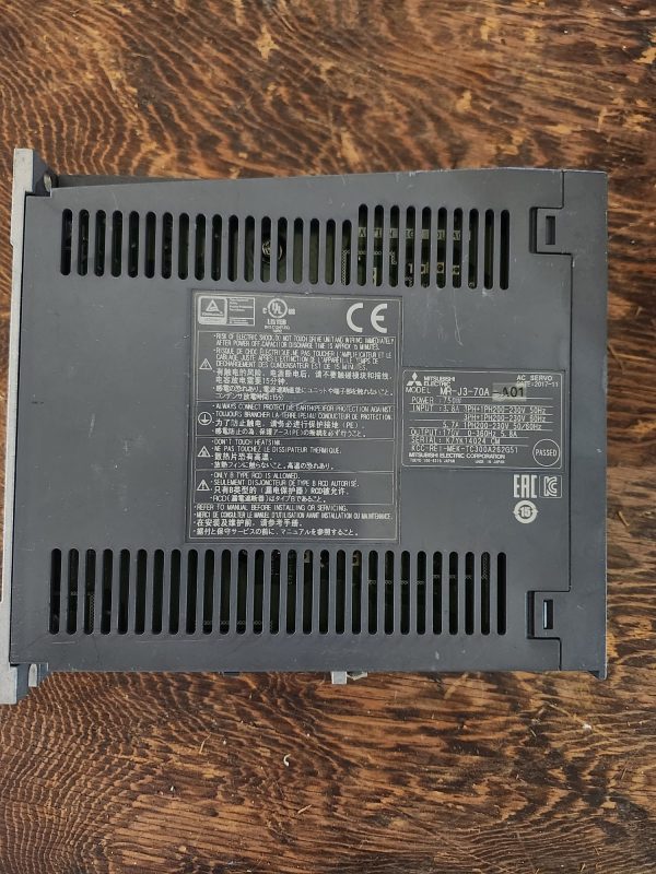 Mitsubishi AC Servo Drive MR-J3-70A - Image 3