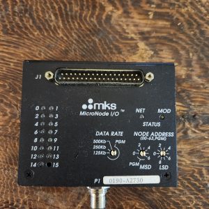 MKS MICRONODE I/O AS00123-02 SRC REV 01 / EXTERNAL I/O POWER MKS-CIT