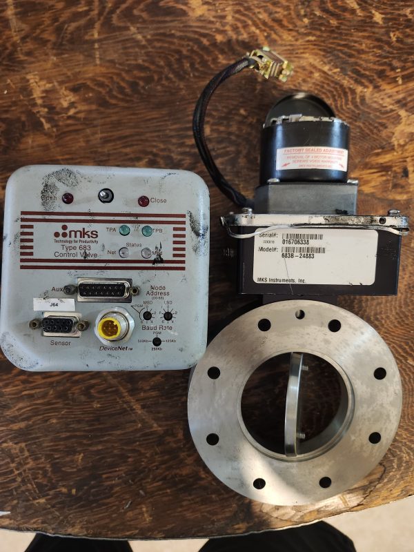 MKS Instruments 683B-24883 Exhaust Throttle Control Valve Type 683 - Image 2