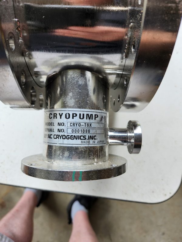 ULVAC CRYOGENICS CRYO-T6X CRYOGENICS SUPER TRAP CRYOPUMP - Image 3