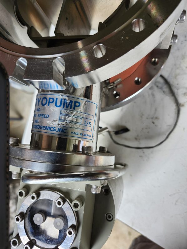 ULVAC CRYOGENICS CRYO-T6X CRYOPUMP W/ RS 5 REFRIG UNIT - Image 3