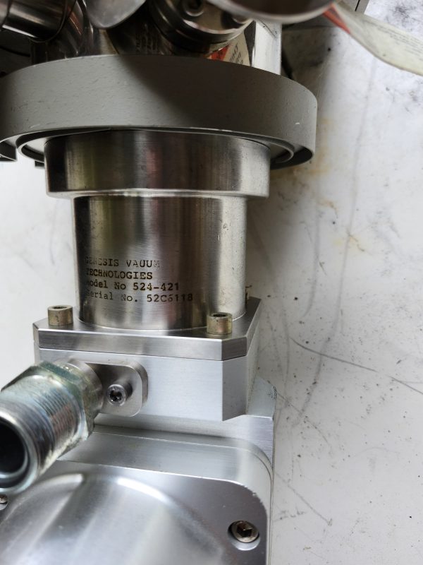 GENESIS TECHNOLOGIES TURBOMOLECULAR VACUUM GATE VALVE ACTUATOR 524-421 / SS422-2011 - Image 3