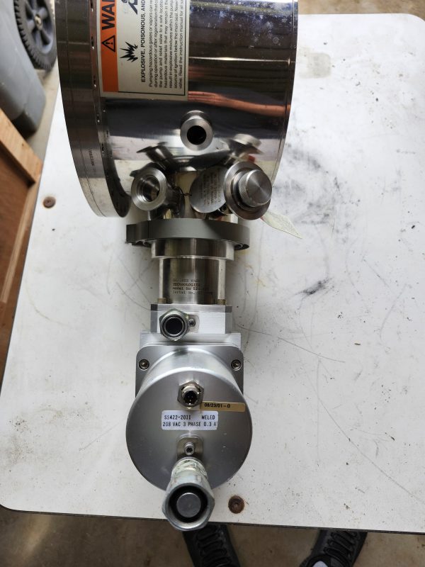 GENESIS TECHNOLOGIES TURBOMOLECULAR VACUUM GATE VALVE ACTUATOR 524-421 / SS422-2011 - Image 4