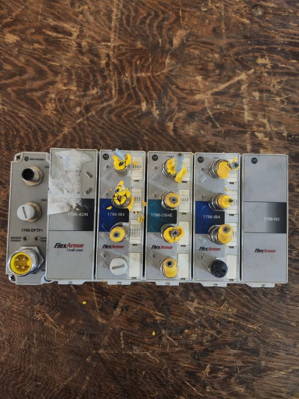 ALLEN-BRADLEY FLEX ARMOR I/O, 5 SLOT BASEPLATE, 95711801, 95743801 1798-BP4