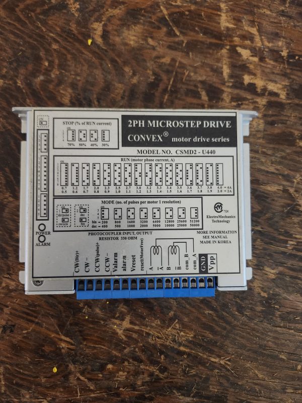 CONVEX CSMD2-U440 2 PHASE MICROSTEP DRIVE