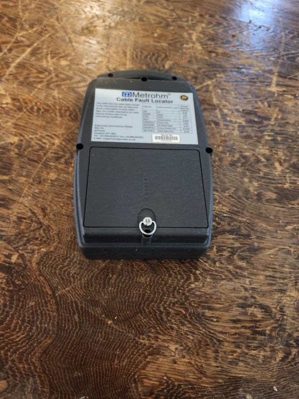 METROHM E2770 HANDHELD TDR / CABLE FAULT LOCATOR 7010394 - Image 2