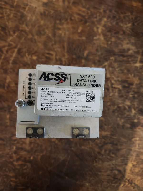 ACSS Data Link Transponder NXT-600 9006000-55000