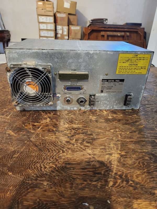 EBARA ET600W TURBO MOLECULAR PUMP CONTROLLER, 600W ETC04 PWM-15M - Image 3