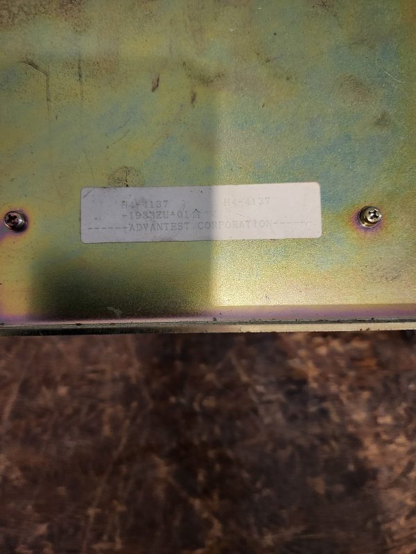 ADVANTEST H4-4137 / PRGM. LOGIC STEPPER CONTROL RACK VEXTA - Image 4