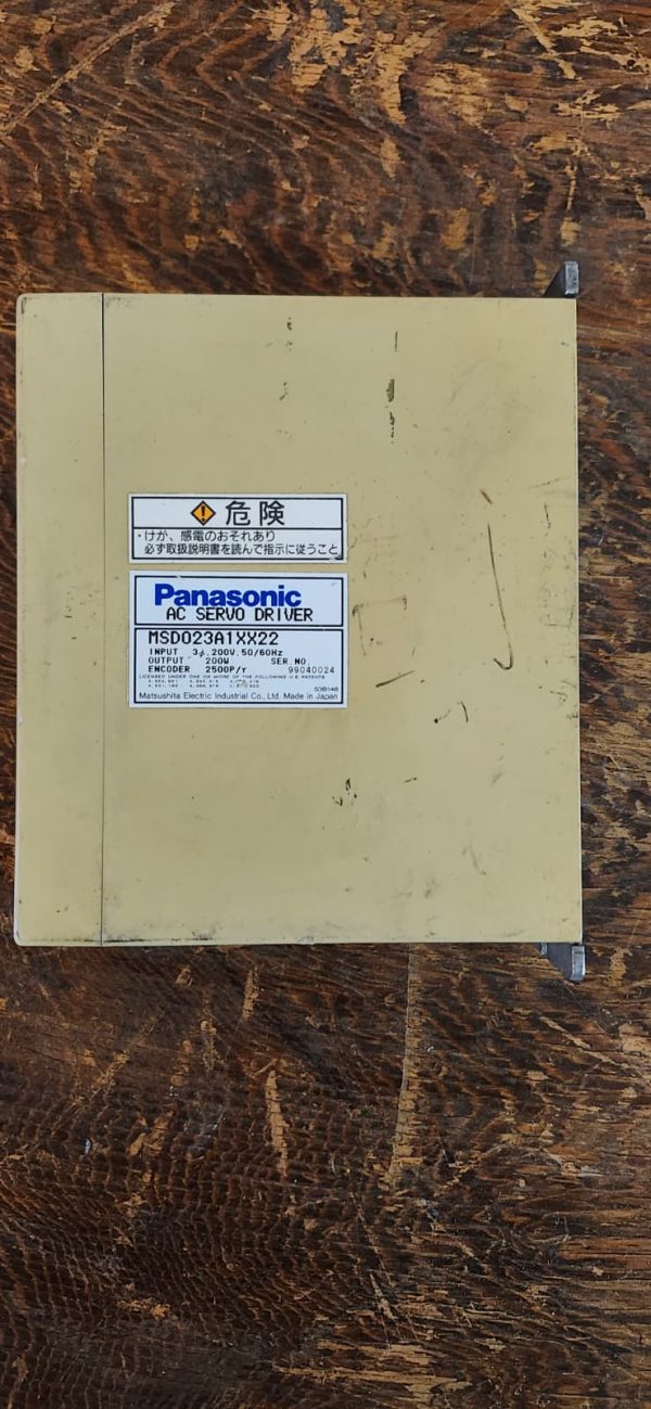Panasonic MSD023A1XX22 AC Servo Driver - Image 3