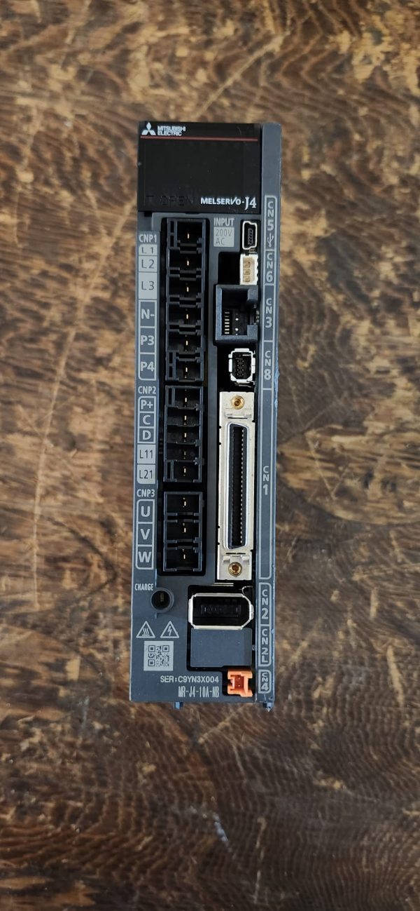 MITSUBISHI SERVO AMPLIFIER, MELSERVO-J4, 100W MR-J4-10A-NB