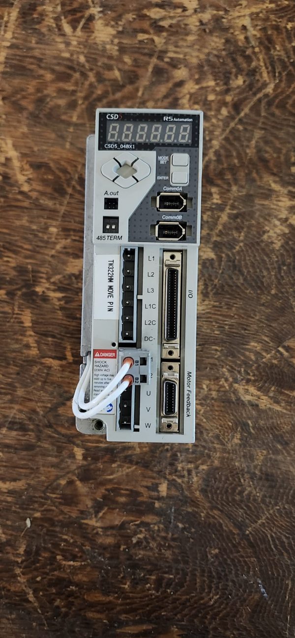 RS OEMax CSD5-04BX1 Servo Driver 400W