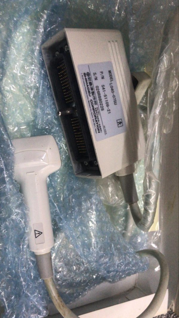 Shimadzu L040-075U Linear Array Ultrasound Transducer Probe, 5-10MHz