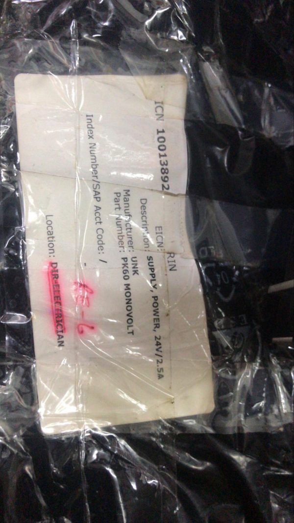 Vero 116-33253 Monovolt PK60 Power Supply - Image 3