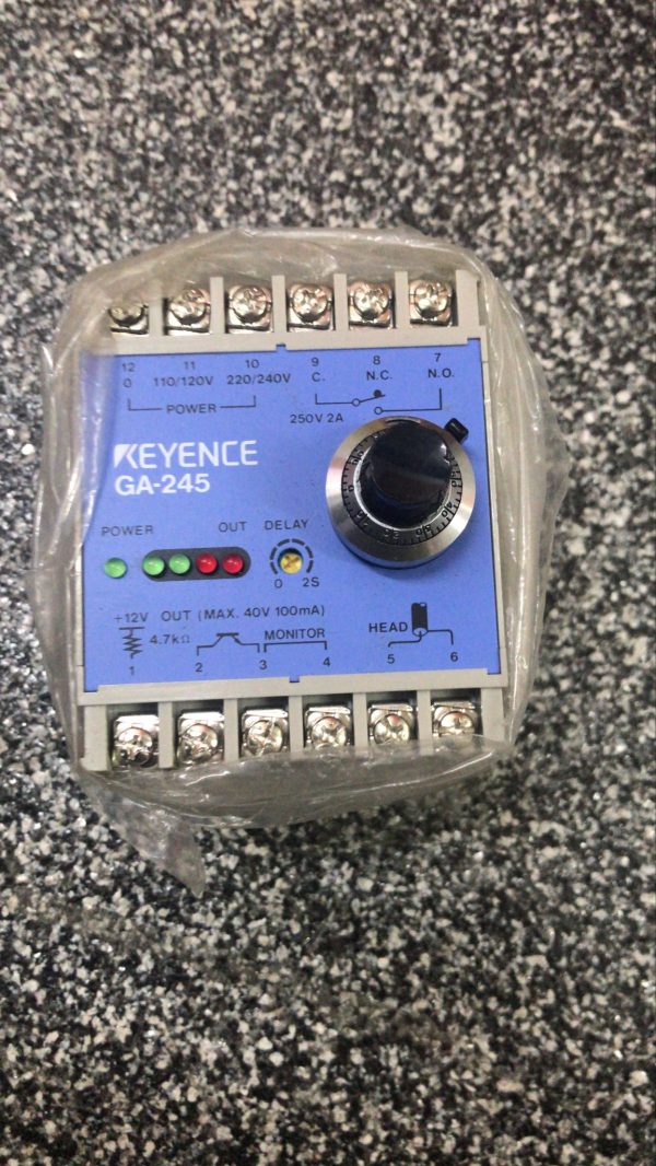 Keyence GA-245 Shock Sensor Controller
