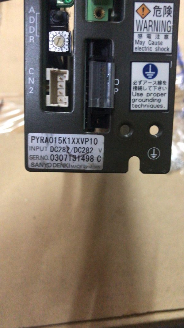Sanyo Denki PYRA015K1XXVP10 Servo Drive BL Super PY - Image 3