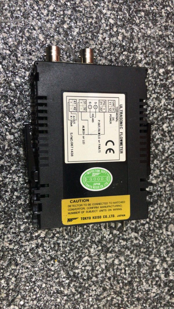 TOKYO KEISO ULTRASONIC FLOWMETER, F06-407999-3-1 SFC-250/ANP