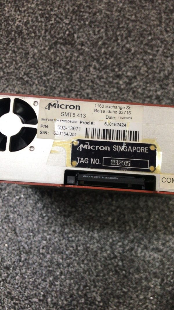 MICRON SMT5 SMS TESTER ENCLOSURE 593-13971 - Image 2