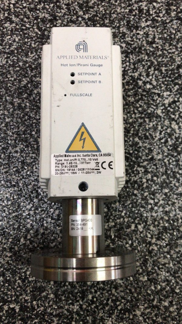 APPLIED MATERIALS 0190-26328 HOT ION, PIRANI GAUGE