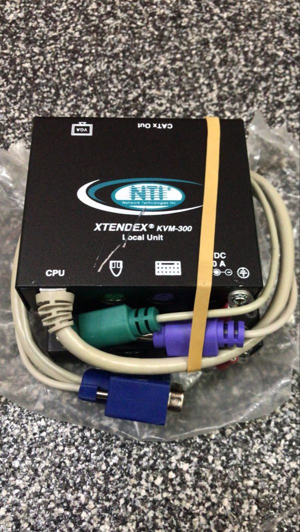 NTI XTENDEX KVM-300 KVM + Audio Extender Local Unit STC5KVMA300